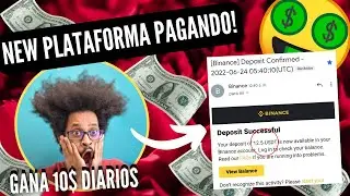 GANA 10$ DIARIOS 💸 | NEW LEGITIMATE PLATFORM 🔥 | DOLARES A BINANCE 🤑✌️