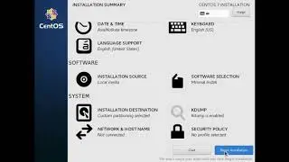 CentOS 7 Installation