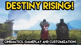 Destiny Rising - All Cinematics, Intro Missions, Customization and Social Space Tour