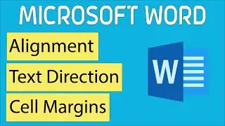 How to use Table Alignment in Word. Bangla Tutorial.