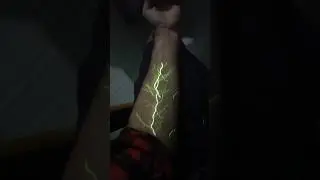 Amazing green glowing veins effect #shorts #youtubeshorts #vfx_tv #vfx #aftereffects