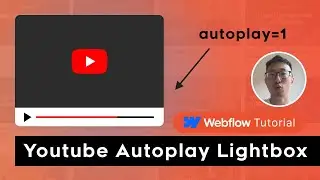 Webflow lightbox autoplay Youtube videos in depth explanation and tutorial.