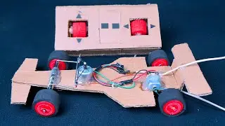 Amazing Science Project Model recycling materials