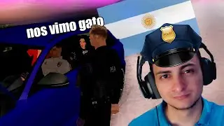 LA LOCURA DE SER POLICÍA EN SERVER ARGENTINO (GTARG) 🚨