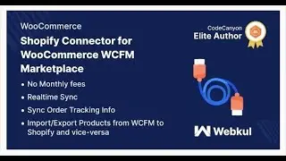 WooCommerce WCFM Marketplace Shopify Connector
