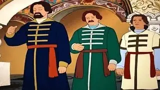 Three brothers. Brothers Grimm fairy tale, # 195