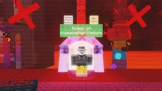 [10K!] Tower of Generation Failure (MY FIRST CATASTROPHIC) | Roblox Juke's Towers of Hell