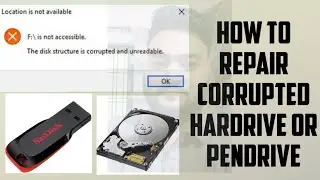 The file or directory is corrupted and unreadable | Hard Drive is not accessible. 