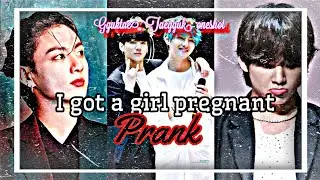 Taekook Vkook oneshot |🤪I got a girl pregnant prank🤪| 2.39k special