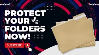 Protect your folders with this simple trick!!