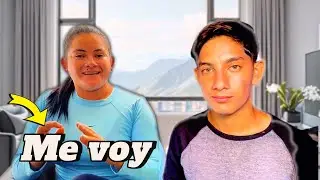 DIANA LEFT THE HOUSE 😳 // The Escachaitos