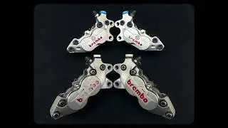Pinze freno anteriori Brembo P4 34-30 e Brembo 36-32