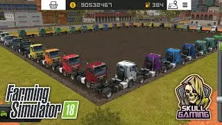 Farming Simulator Trucks Cover the Farm, Farming Simulator 18 || Timelapse 