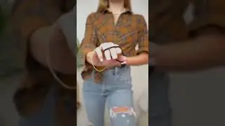Easy Hack to Crop Your Flannel!