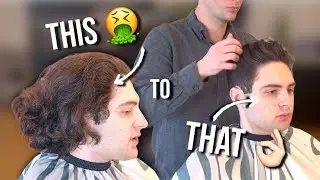 Unbelievable Hair Makeover! Men's Haircut Tutorial! 🤯