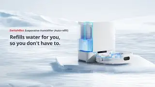 SwitchBot Evaporative Humidifier (Auto-refill) | Refills water for you, so you don't have to.