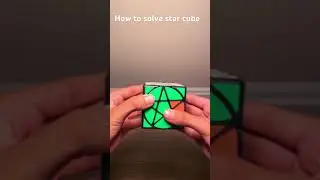 How to solve star cube #cat #rubikscubesolution