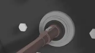 Autocad / 3ds max piaggio engine assembly animation - mechanical - industrial drawing