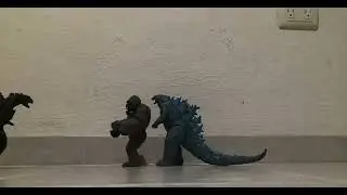 Godzilla y sus panasVs Kong y sus amiguis🐊🐊🐊🐉🐉🦍🦧🦍🦧