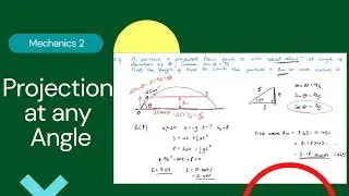 Projection at any Angle (Edexcel IAL M2 1.3)