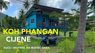 Cijena rentanje kuće i skutera na mjeseca dana - Koh Phangan