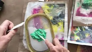 How to Combine Stencils & Modeling Paste