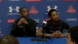 Duane Simpkins and Colin Smalls Postgame vs. GW