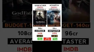 Godfather Vs Acharya Movie Box Office Collection 