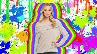 Tutorial Photoshop CC - Trail of silhouettes on abstract background