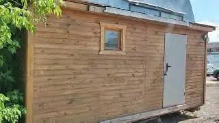 Бытовка деревянная_5м