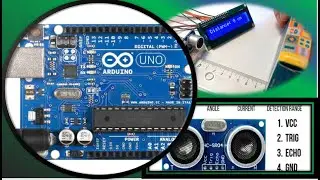How to  interface Arduino with ultrasonic Sensor+Distance Measuring Sensor