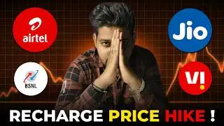 jio airtel vi recharge price increased 🤬 - now time to switch BSNL 🤩