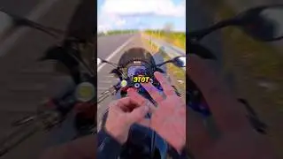 This biker had a fight with his wife.. 🥺