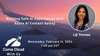 Come Cloud With Us presents Liji Thomas