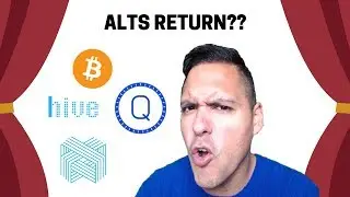ALT COINS RETURN?? 😱 HIVE, LUX & QASH CRYPTO REVIEWS!! 🤑