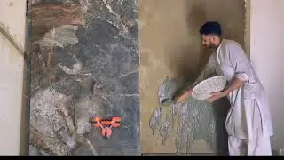 How to Install Large Marble Tile on Wall  Step by Step Guide