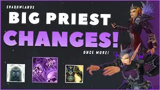 HUGE PRIEST CHANGES! SHADOW PRIEST Mastery REDESIGN, LENIENCE RETURNS, & MORE! Patch Notes August 26