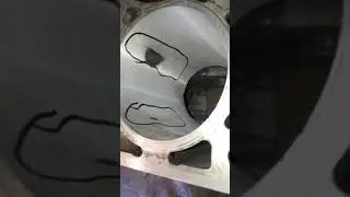 сварка блока целиндров ч1