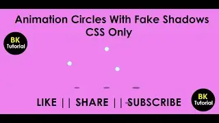 Create CSS Circle Animation Shadow Effect By 