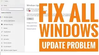 Fix Windows Update Error All Problems in Windows 7 , Windows 8 And Windows 10 | Windows Update