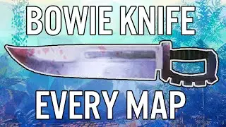 BOWIE KNIFE Only On Every Zombies Map