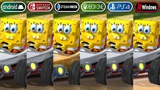 Nickelodeon Kart Racers 2 Grand Prix | Android vs Switch vs Steam Deck vs Xbox One vs PS4 vs PC