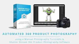 360 Product Photography using a Manual Turntable