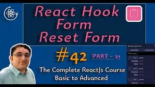 react hook form tutorial in hindi || how to reset the  form  in react hook form in hindi #42