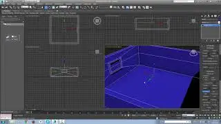 3ds Max   урок 6 Edit Poly, интерьер