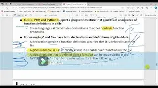 L6 CHAPTER 5 Names, Bindings, and Scopes slides14 till the end