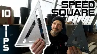 SPEED SQUARE USES | 10 Easy Tips for MUST HAVE Carpenter's Tool