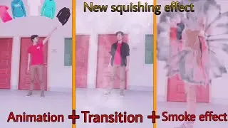 Tiktok new Trend Viral......squishing the clothes new squishing effect + smoke effect 