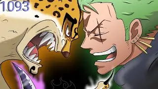 Zoro vs Lucci awakened | One piece chapter 1093 | fan animation