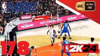NBA 2K24 {My Career} [PC] (4K) EP178 {Playoffs: West Semis} Game 1 =Mavs @ Spurs=
